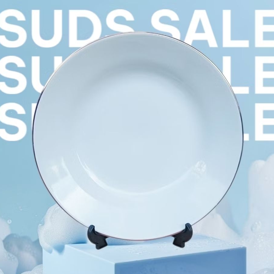 piring keramik 23 cm/ piring makan keramik/ piring keramik cekung