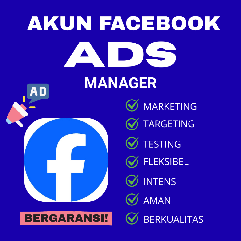 AKUN FACEBOOK ADS MANAGER 2FA EMAIL ON VERIFIKASI AMAN
