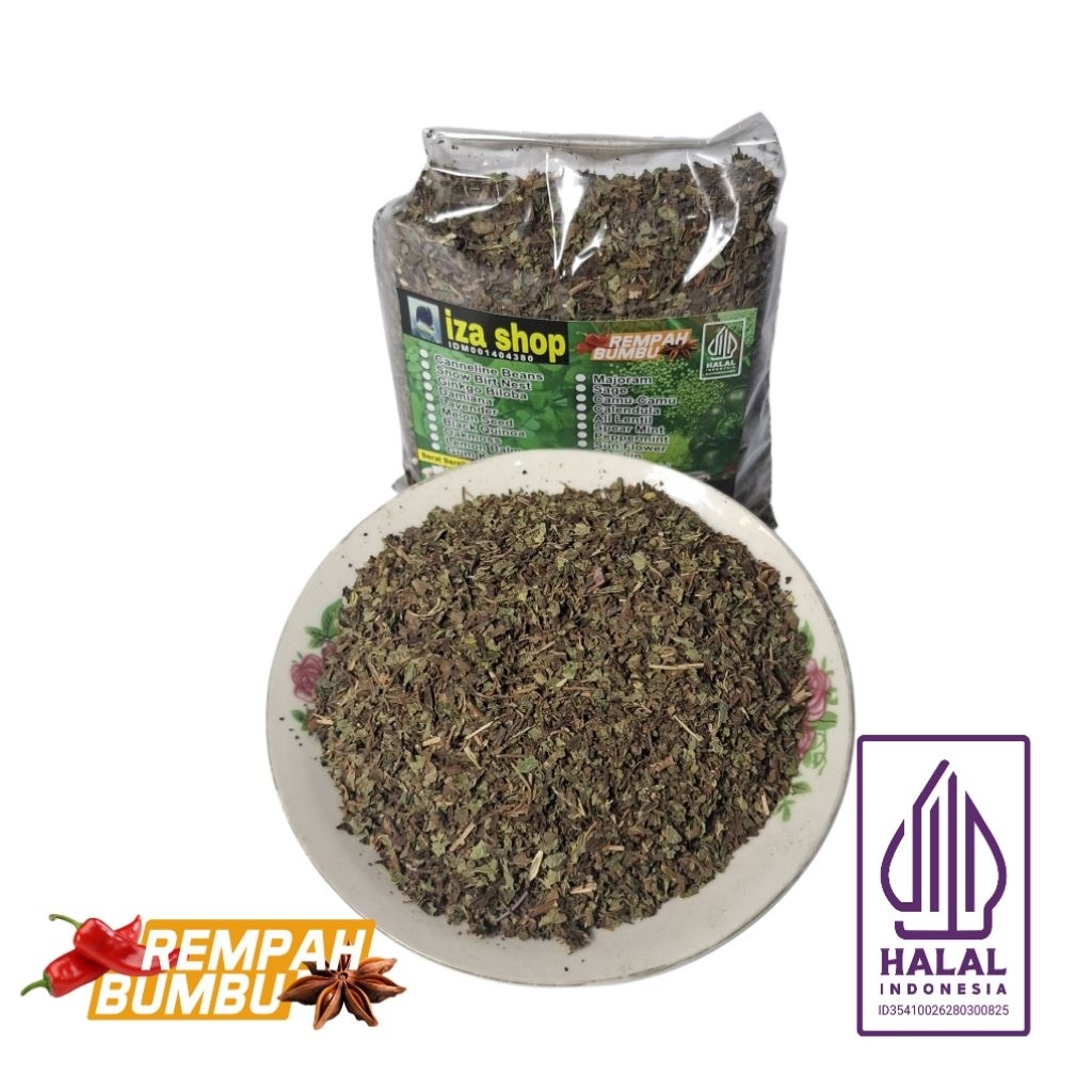 IZA SHOP Teh Daun Lemon Balm Kering 50/100/200gr