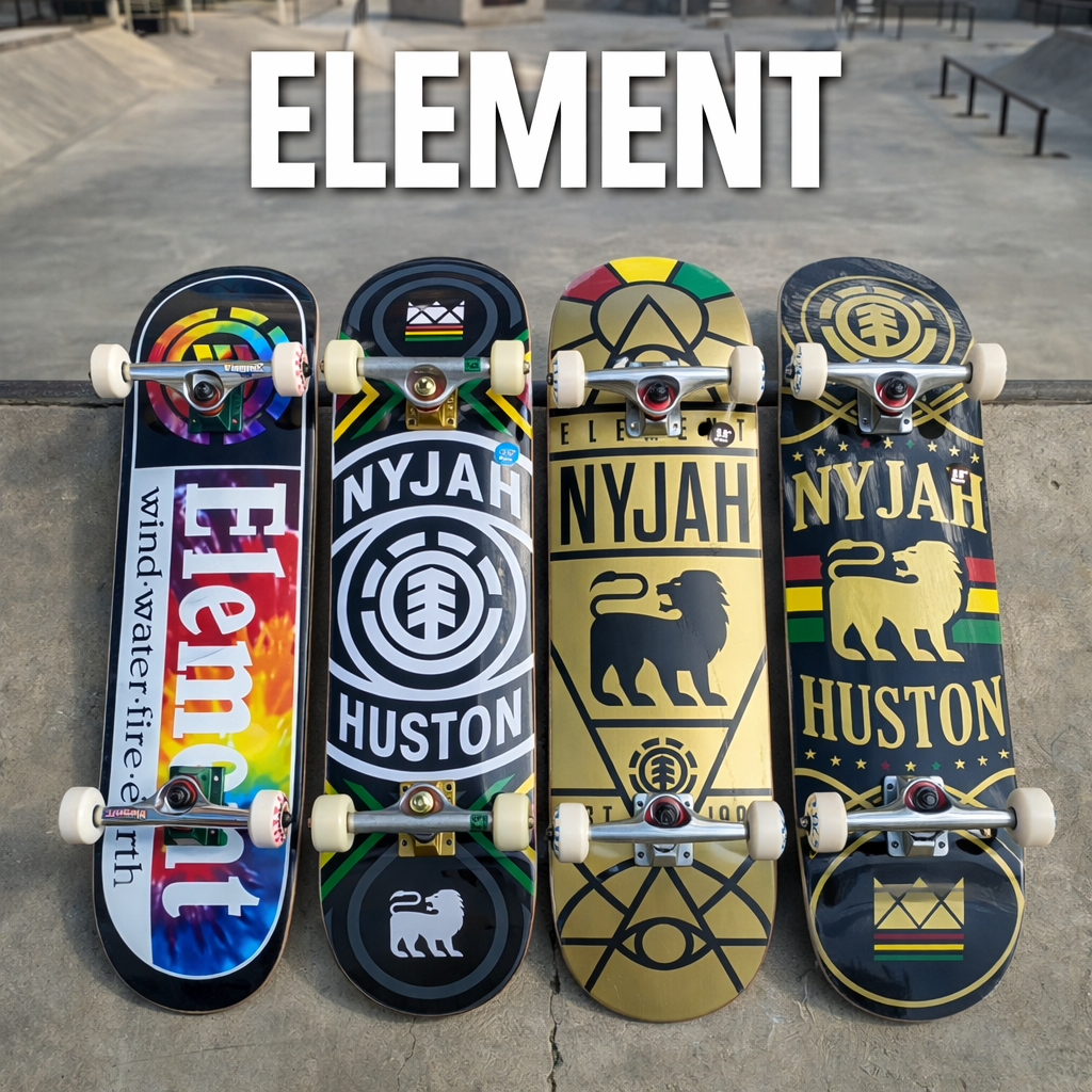 element Skateboard pemula beginner Fullset  deck original usa