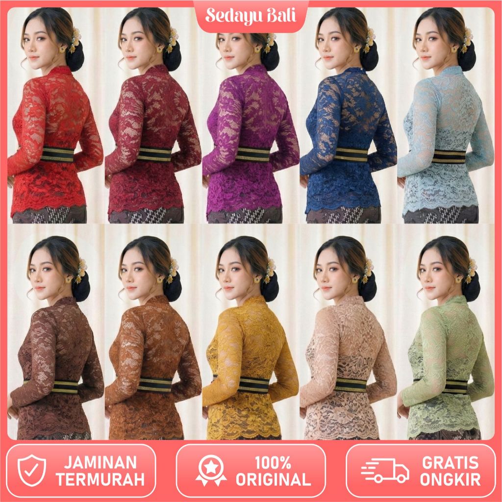 Full COLOR ONE SET KEBAYA SOFIA PANJANG SET OBI BELT | Pakaian Adat Atasan dan bawahan wanita tradis