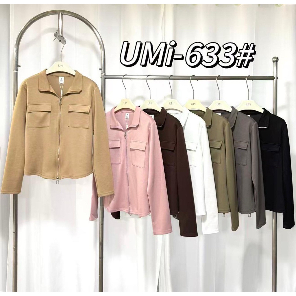UMI 633 JACKET DOUBLE ZIPPER