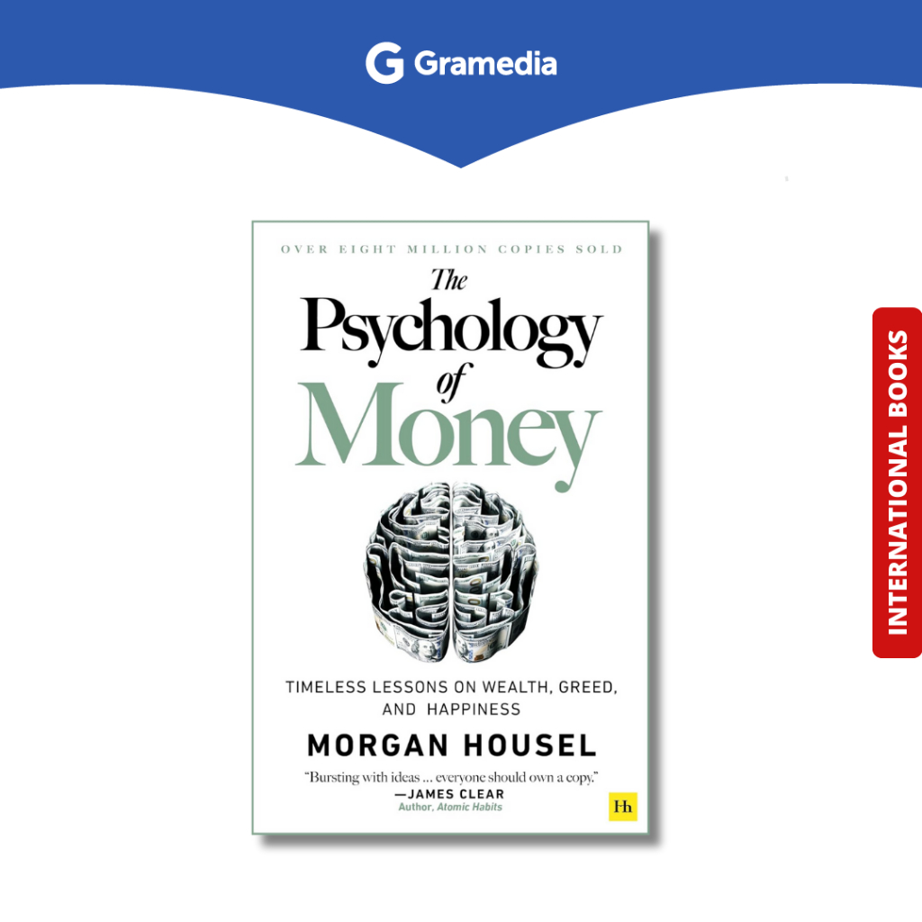 Gramedia Depok - The Psychology of Money (English vers - WaterLily)