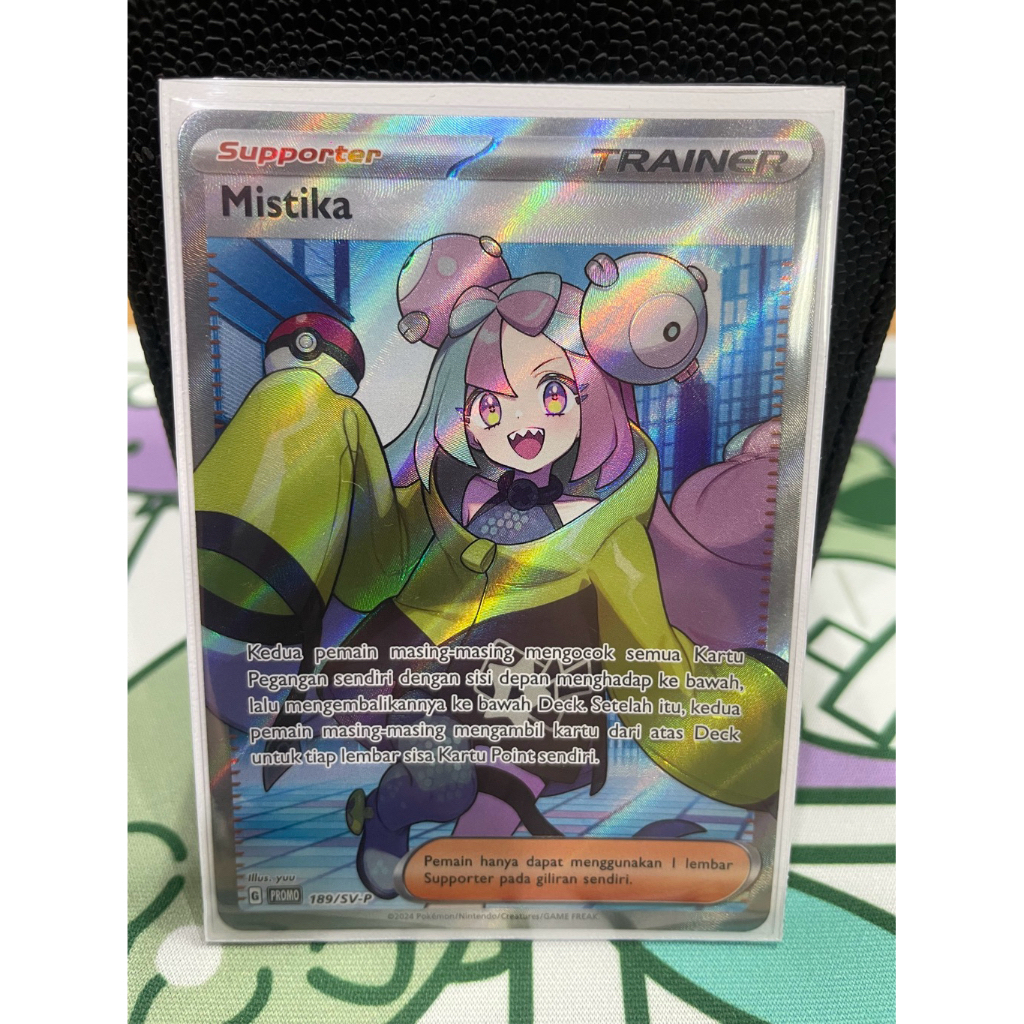 Mistika SR 189/SV-P - Promo Deck Taktik - Kartu Pokemon TCG Indo