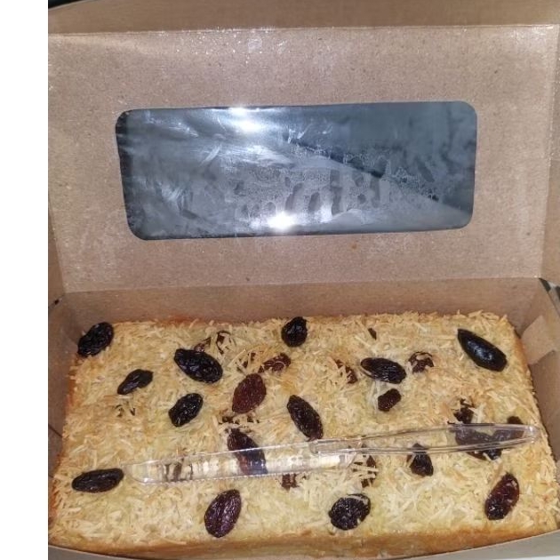 Kue Prol Tape Panggang Kismis 20x10cm - Tanpa Pengawet, Segar, Homemade