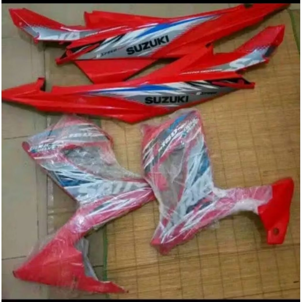 Cover Body Satria Fu FL Merah 2015