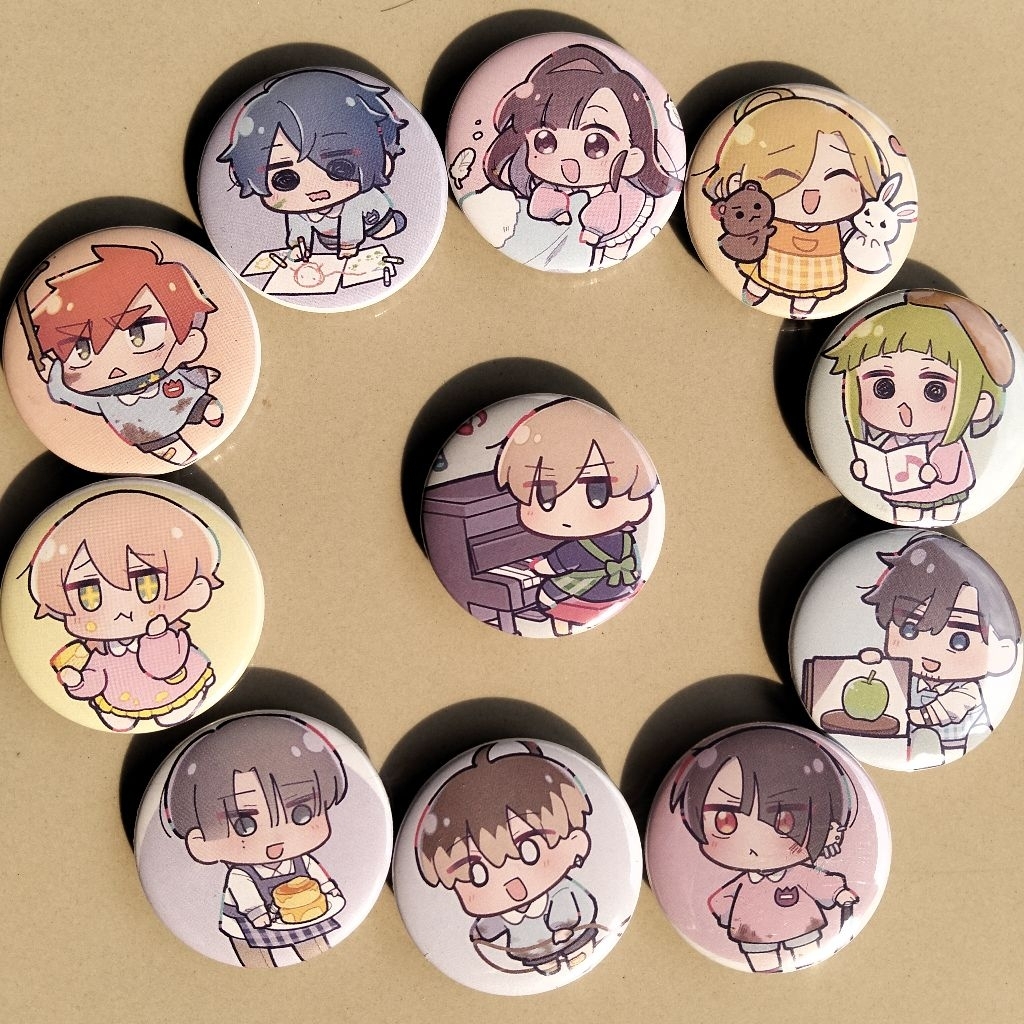 Project Milgram Chibi Pastel Pins