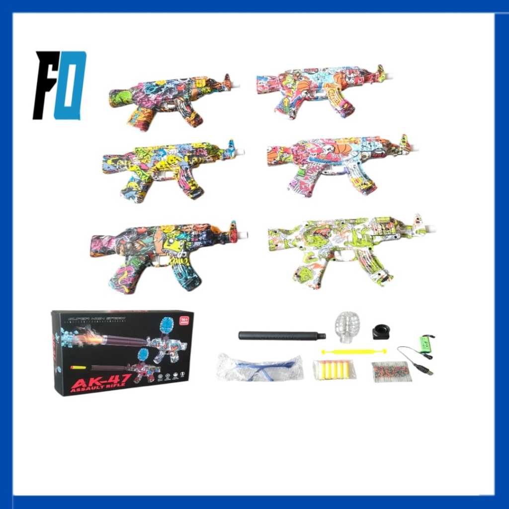 (FO)Mainan Anak Ak 47 /Mainan Water Gun