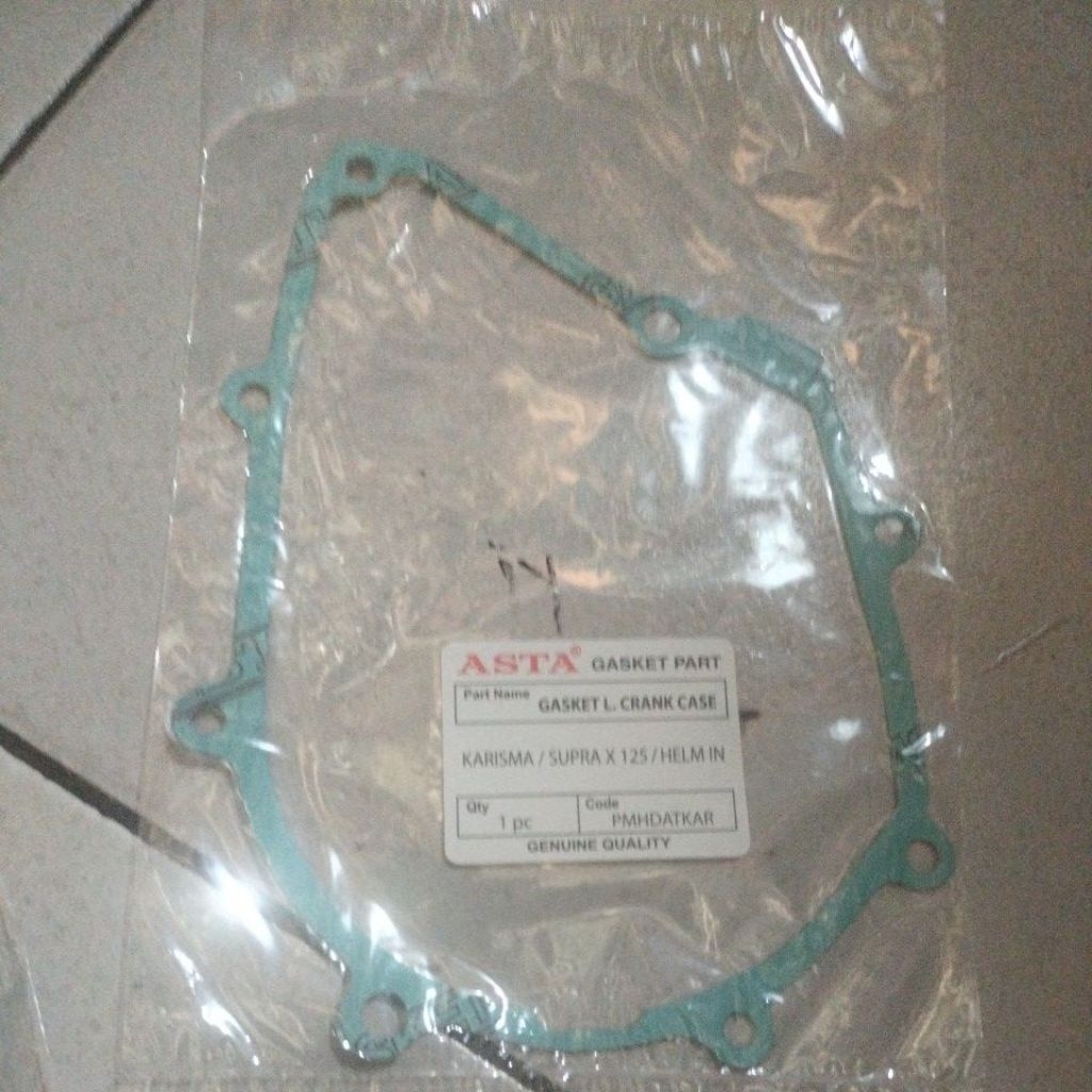 paking bak magnit paking magnit paking magnit kiri gasket L.crank case supra x 125 fi supra x 125 he