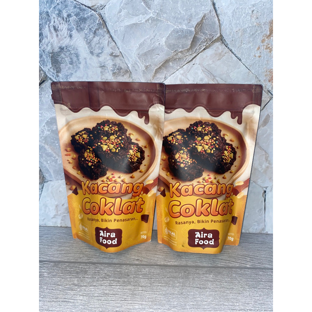 Kue Kacang Coklat