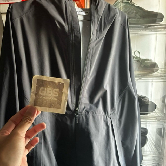 Salomon Bonatti Waterproof Jacket Outdoor Gunung Hiking Camp Lari Pria