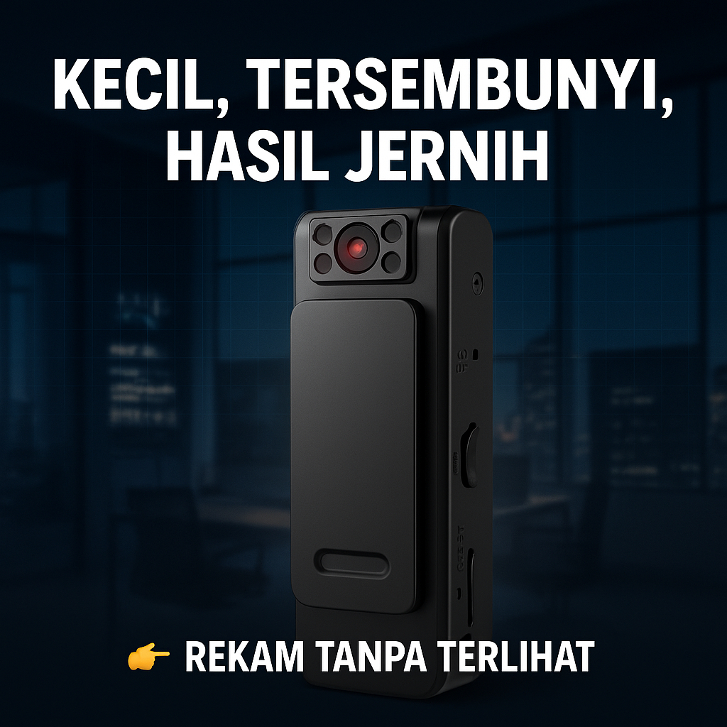 Kamera Mini MD80 Spy Kamera Pengintai Digital - Video Foto Voice Recorder Thumb Action - Mini DV DVR