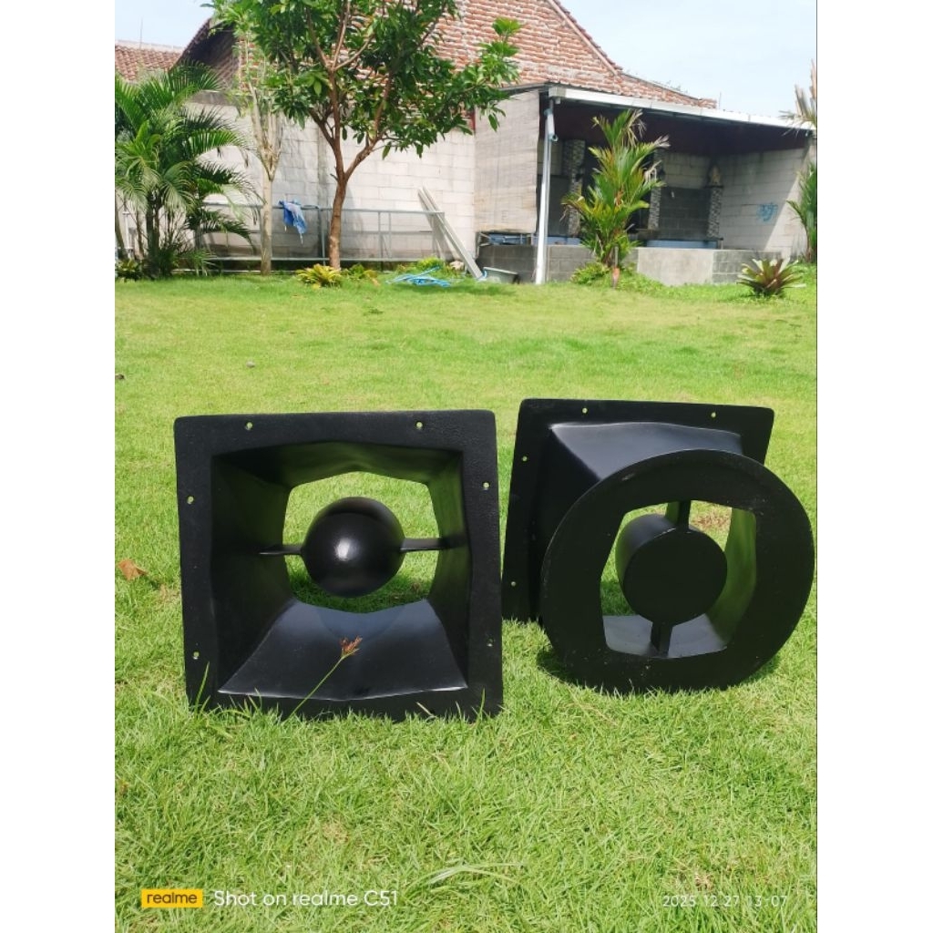 Horn midel 10/12inc uk 32x32 alumunium cor