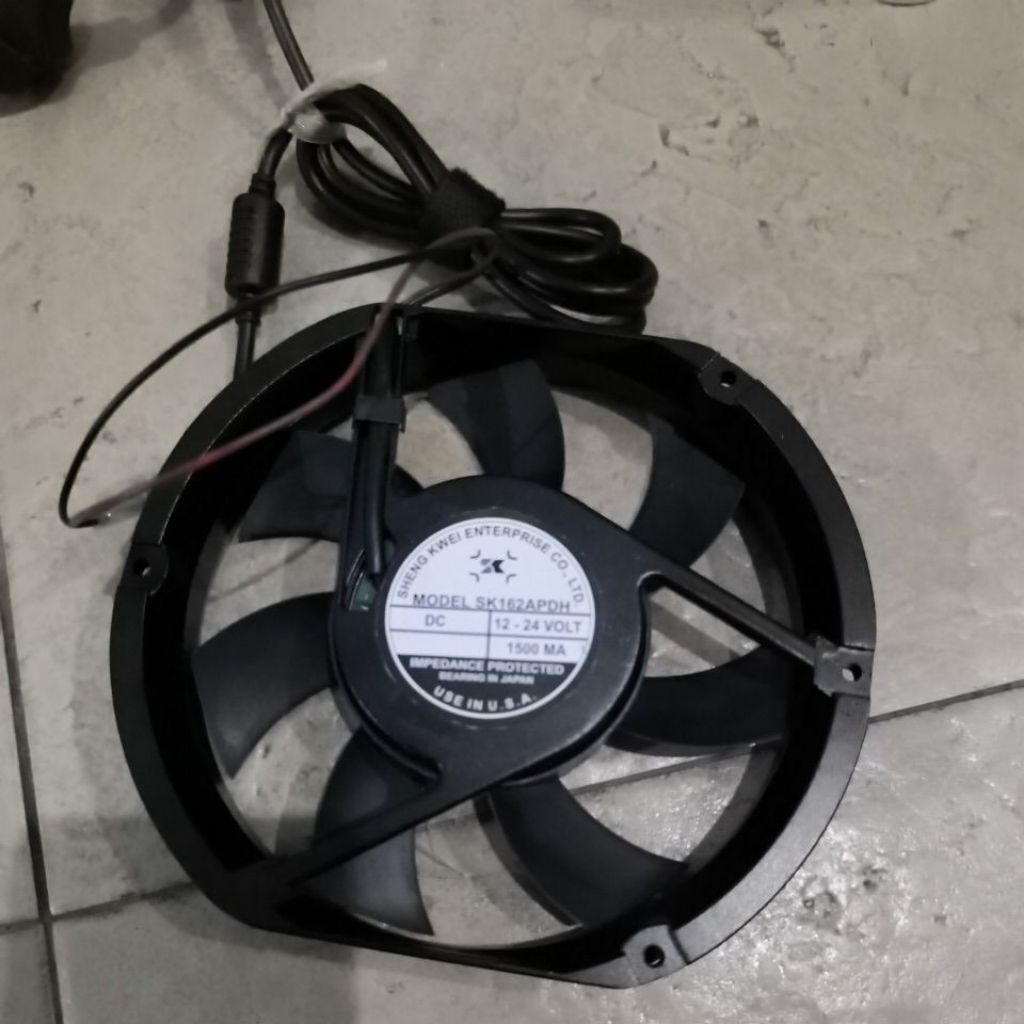 kipas/fan oval dc 12-24volt high speed sesuai foto