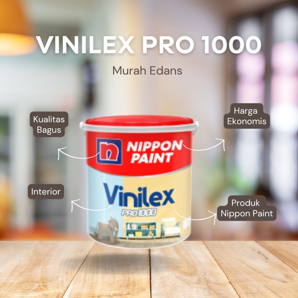 Cat Tembok Vinilex Pro 9102 Putih Super White Interior