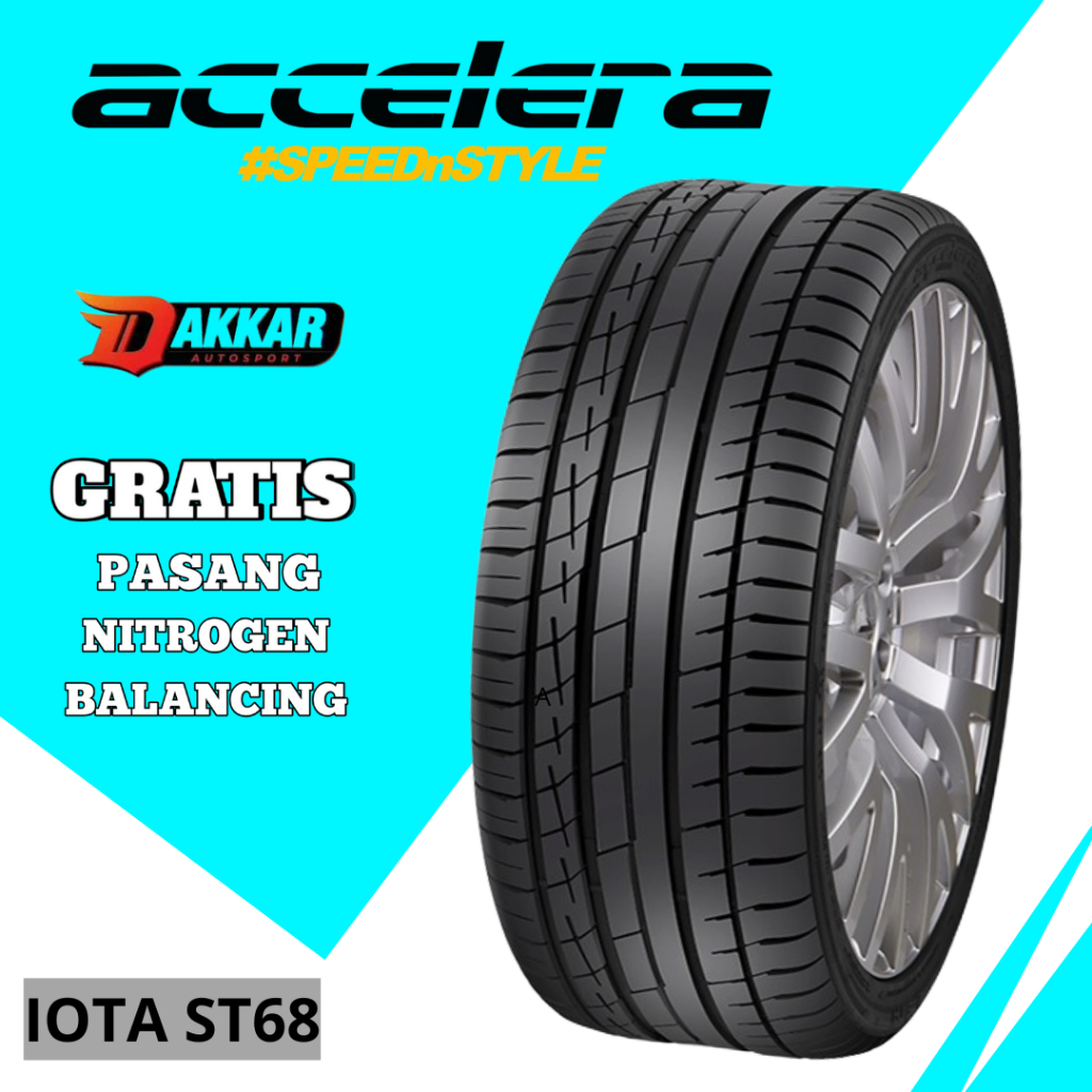 BAN MOBIL R17 ACCELERA IOTA 215 60 R17 BAN MURAH BERKUALITAS UKURAN 215/60 RING 17