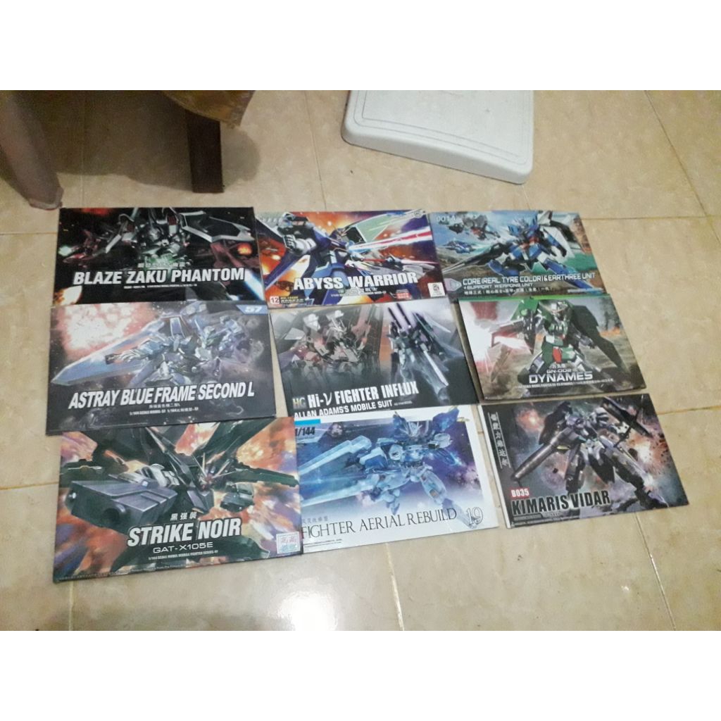 sampul box art hg gundam