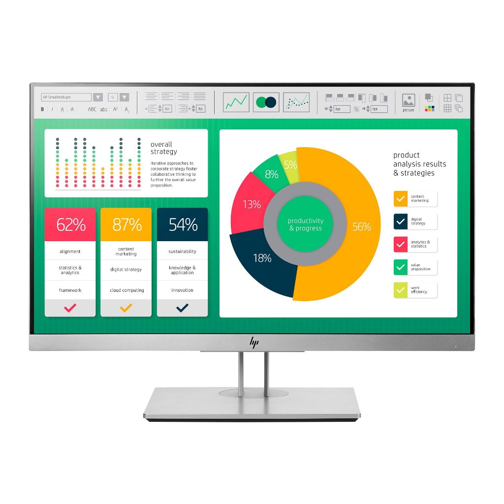 MONITOR HP E223 22 INCH IPS FHD GARANSI