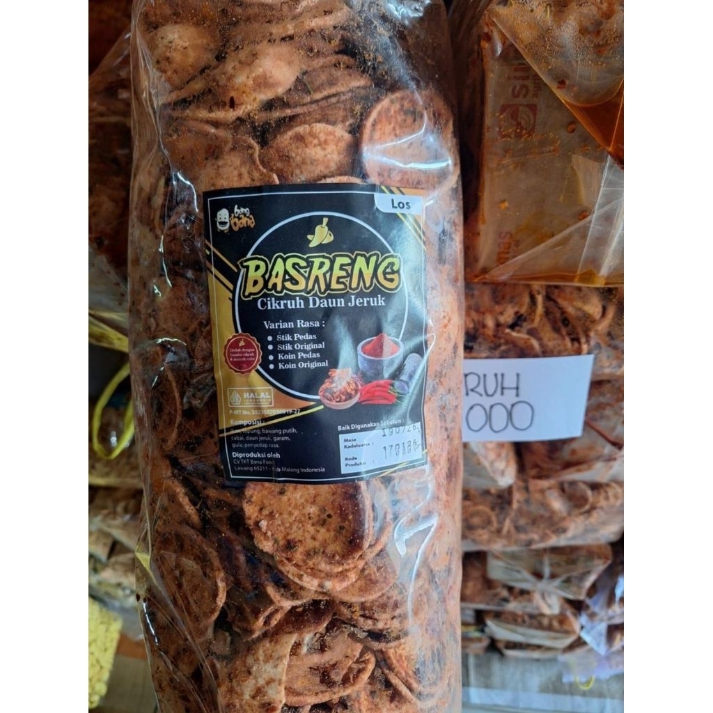 BASRENG PEDAS KOIN CIKRUH 1,8KG