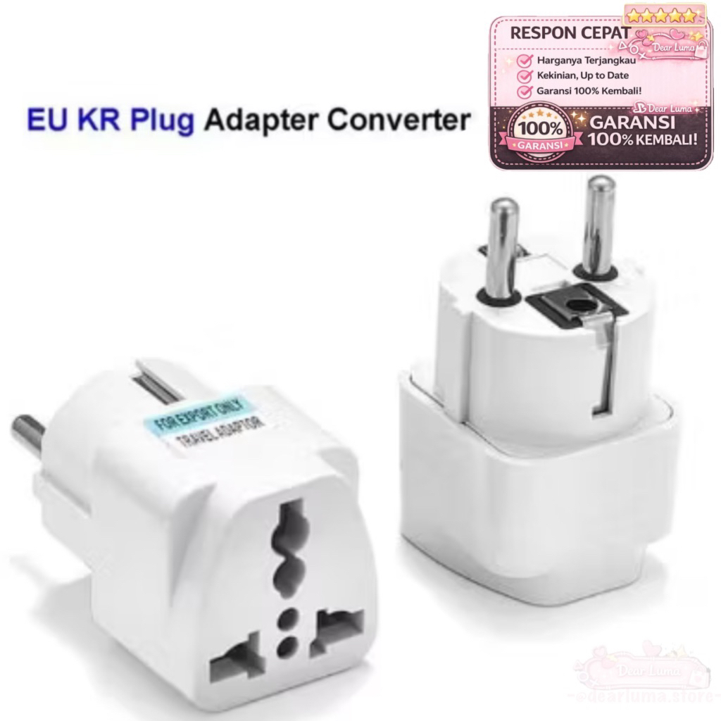 Adapater Konverter Multifungsi Sambungan Colokan Listrik