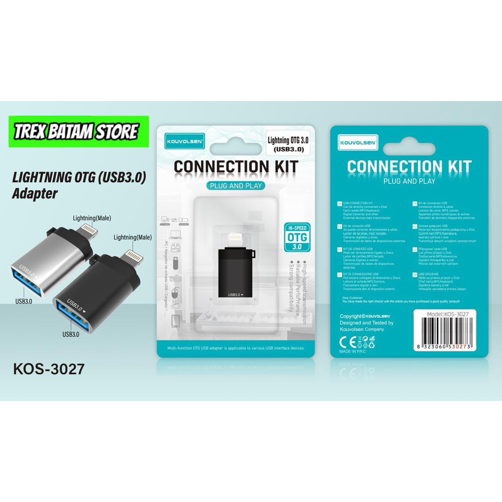 OTG IPHONE LIGHTNING TO USB 3.0 - BATAM
