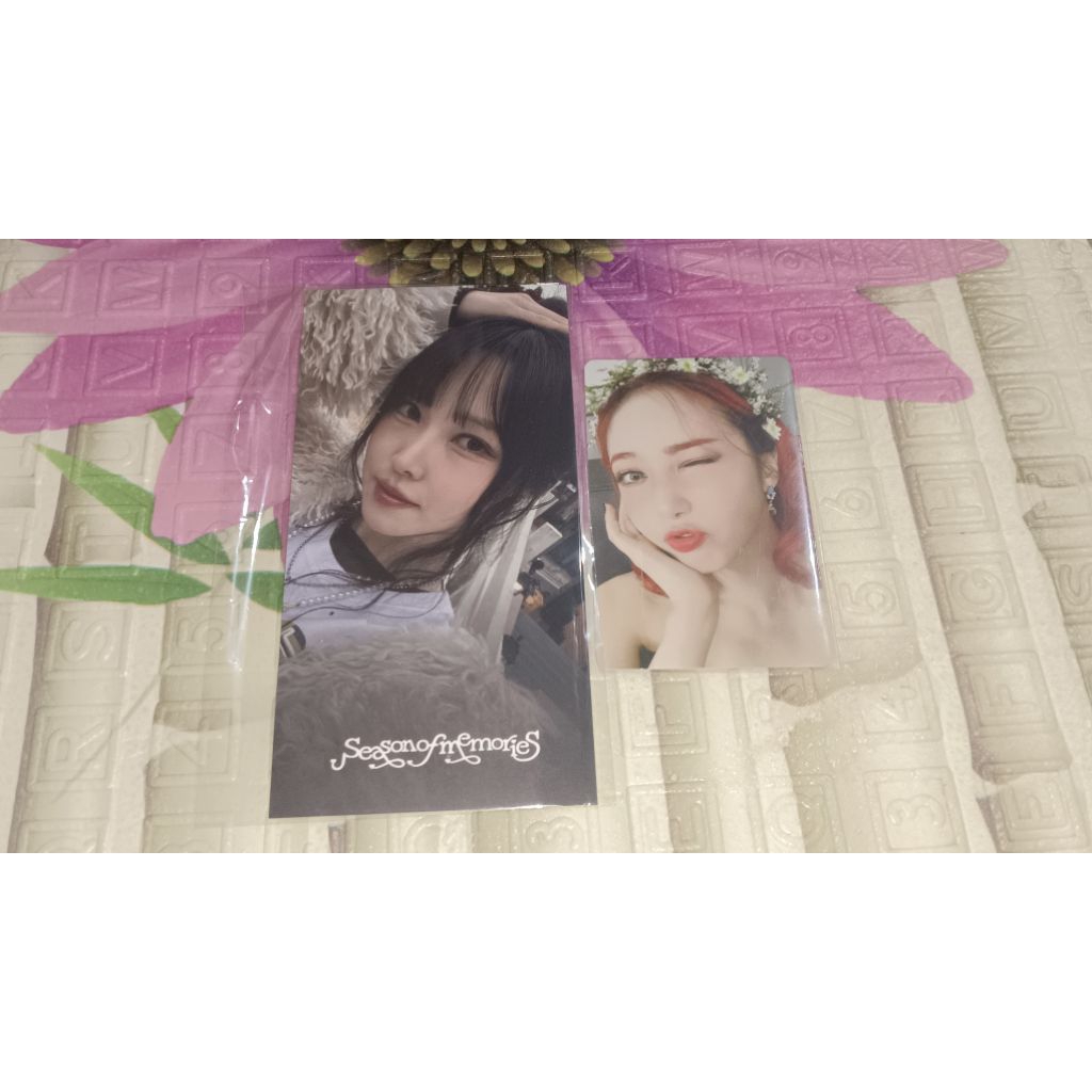 Gfriend Sinb Yuju photocard official
