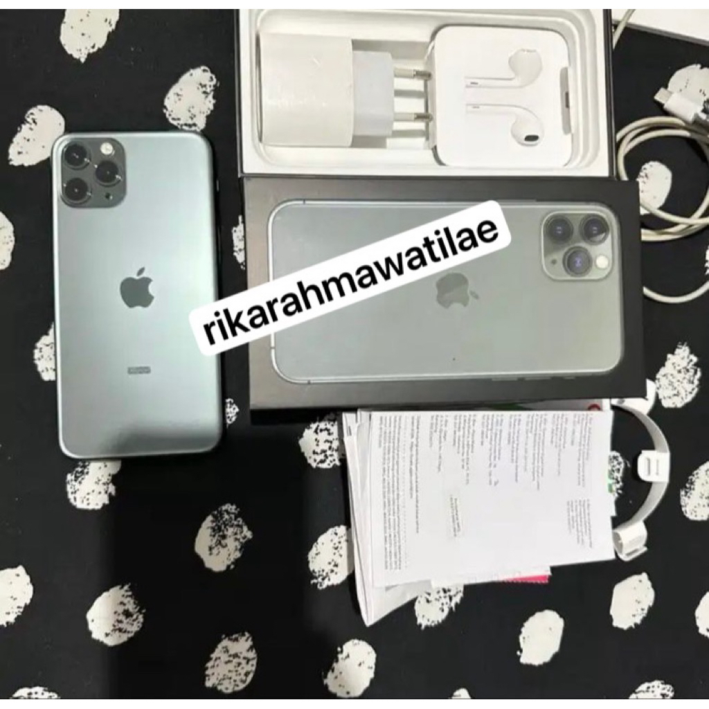 Apple iPhone 11 Pro 256gb ex iBox garansi resmi pemakaian pribadi