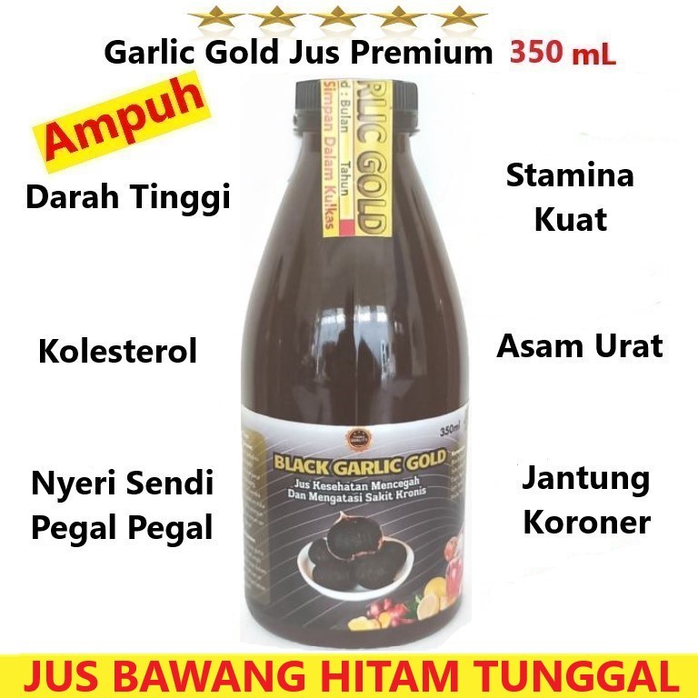 GARLIC JUS BAWANG HITAM TUNGGAL