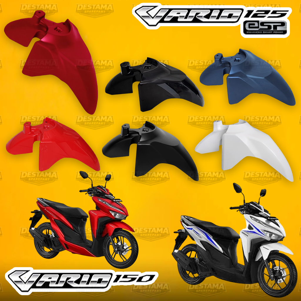 Spakbor Depan Vario 125 150 LED New 2018 - 2023 | Slebor Depan Vario 125 150 LED New All Warna