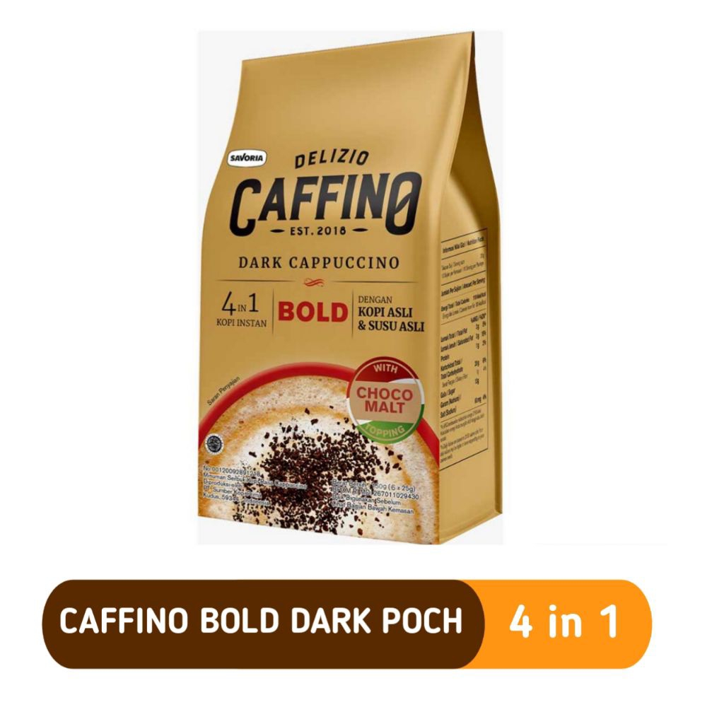 CAFFINO BOLD DARK KEMASAN POCH