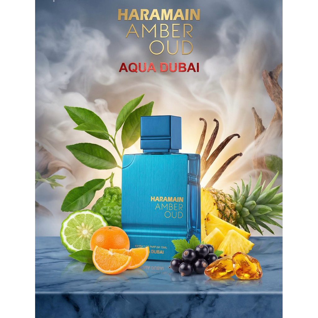 Decant Al Haramain Amber Oud Aqua Dubai