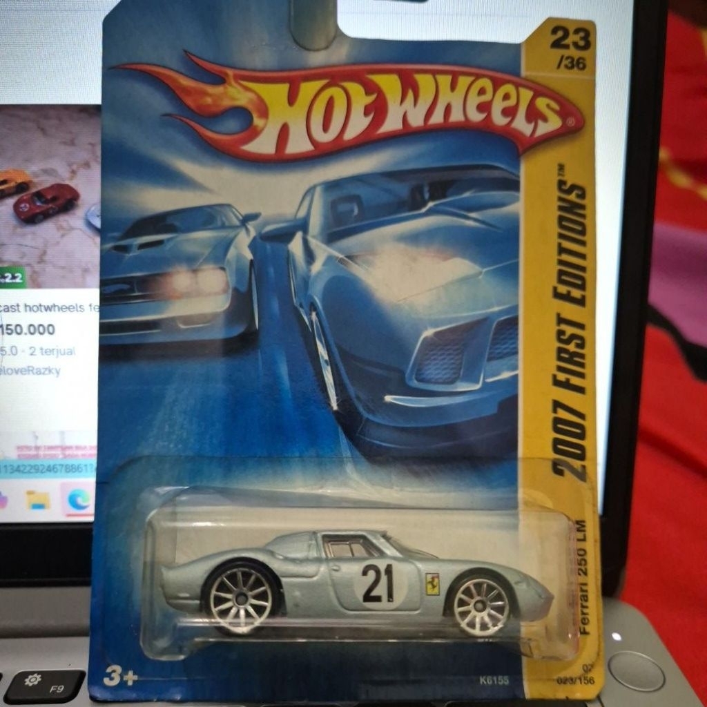 HOT WHEELS FERRARI 250 LM FIRST EDITION ABU-ABU
