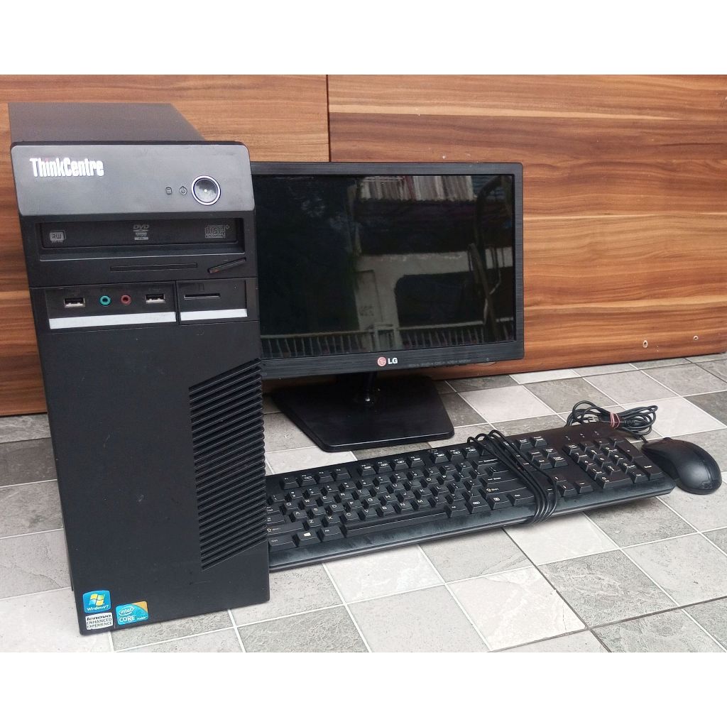 Komputer full set core i3 ram 4 gb