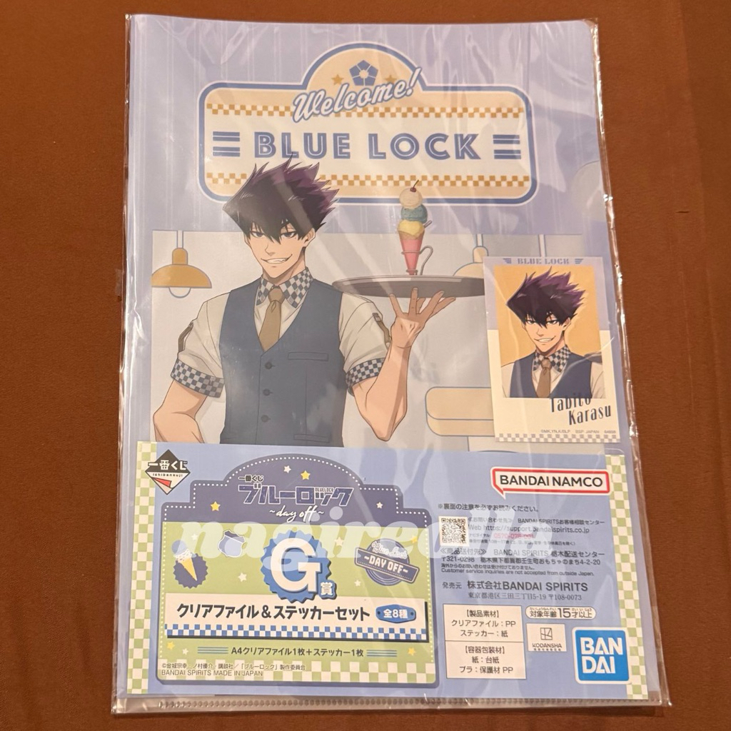 Official Blue Lock Acrylic Standee Keychain Nagi Seishiro Itoshi Rin Karasu Tabito Mikage Reo Yukimi