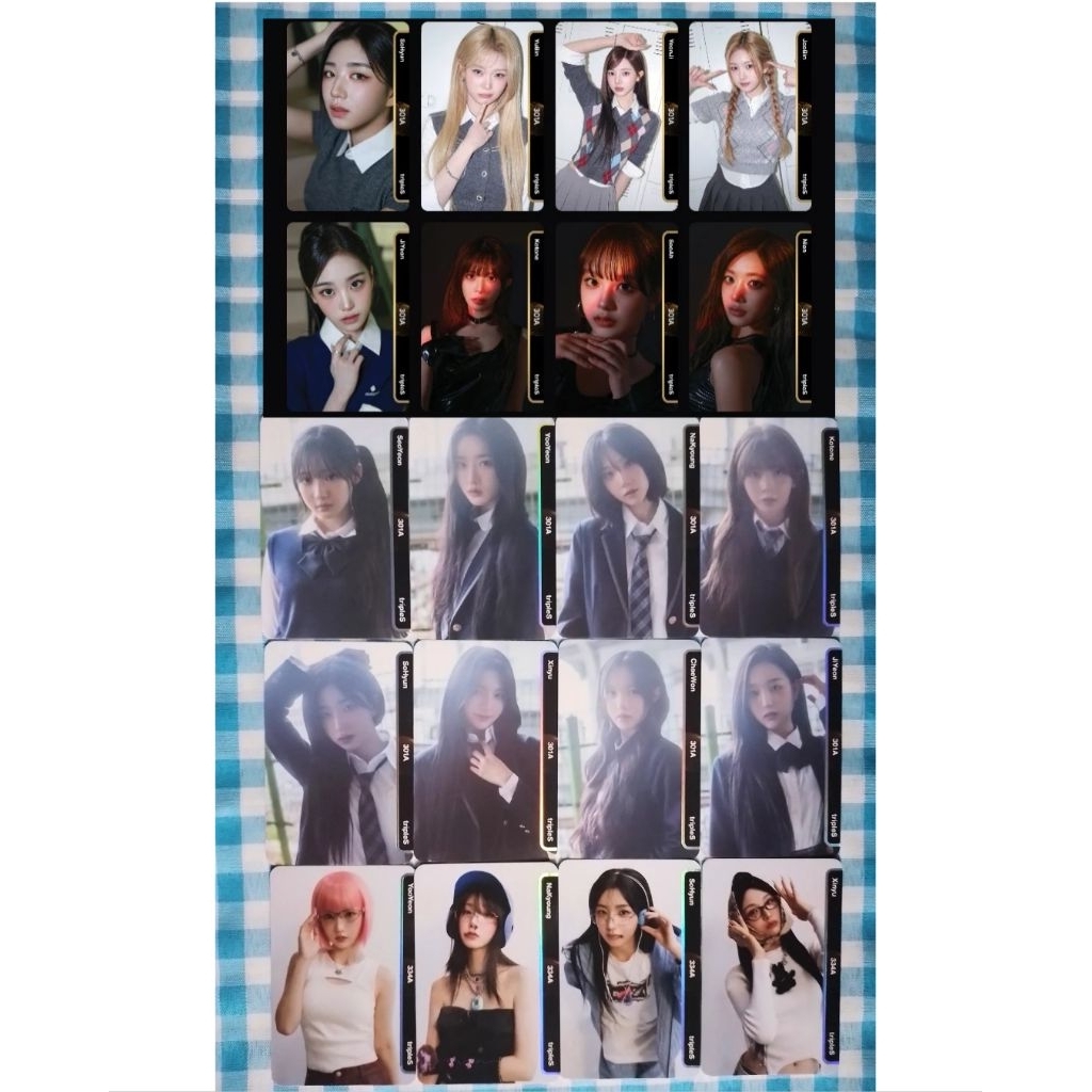 TRIPLES OBJEKT PHOTOCARD OFFICIAL ASSEMBLE25 OMA OBJEKT MUSIC ALBUM VV VISIONARY VISION D334A AA301A