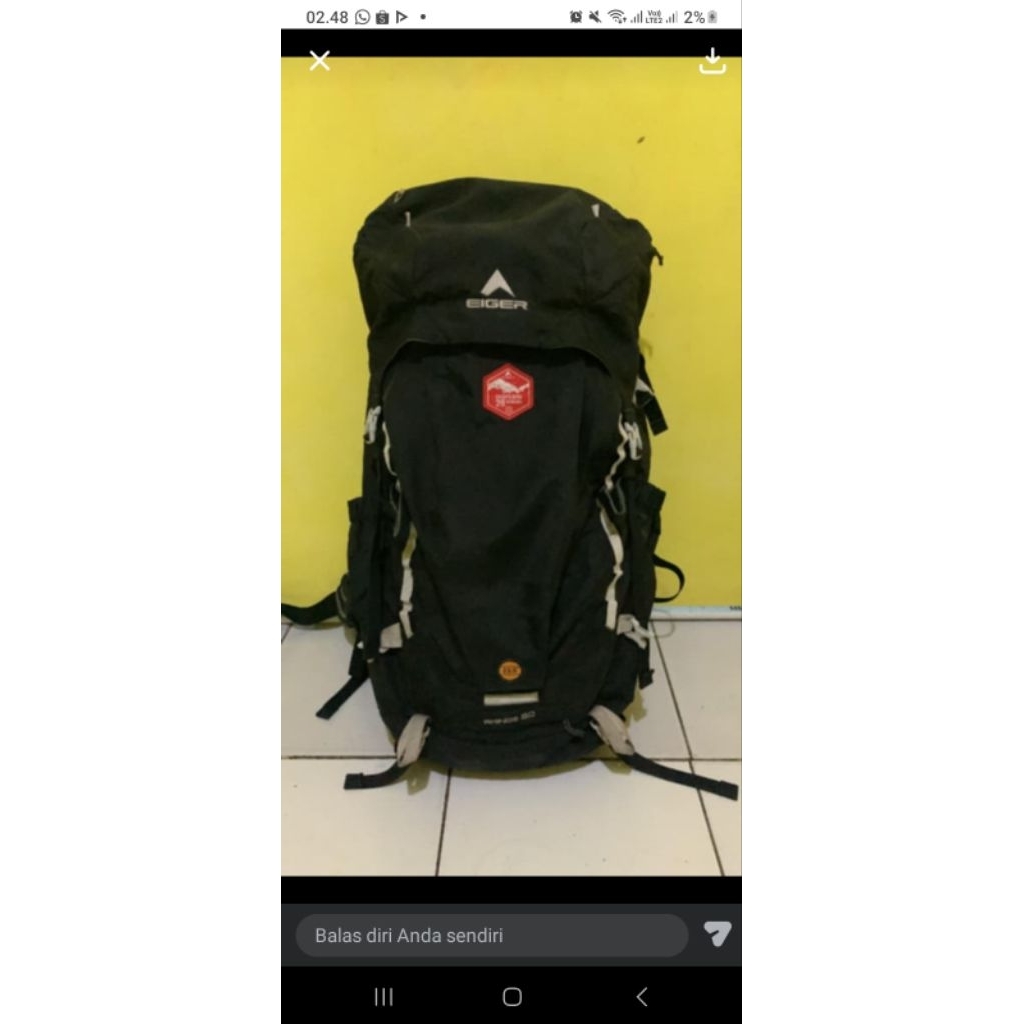eiger rhinos 60L