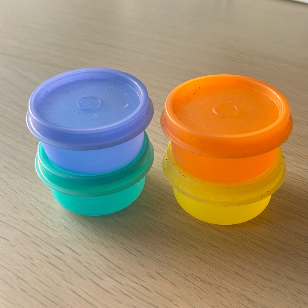 [TUPPERWARE] MINI ROUND 30ml ORIGINAL TUPPERWARE