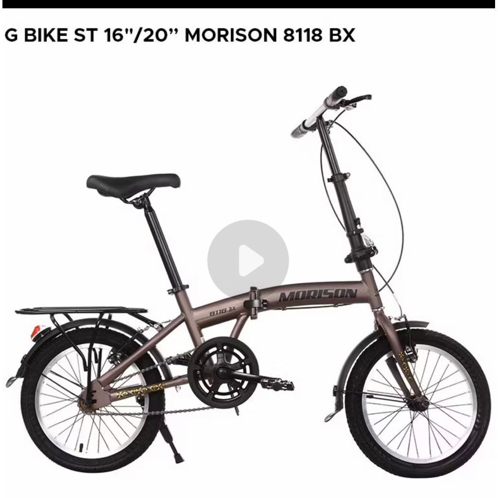 sepeda lipat morison 16inch atau 20 inch