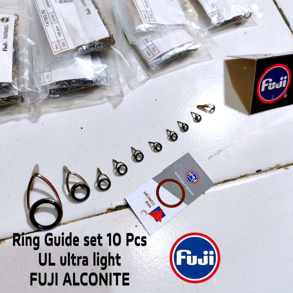 Ring Fuji set ALCONITE Spinning UL ultra light