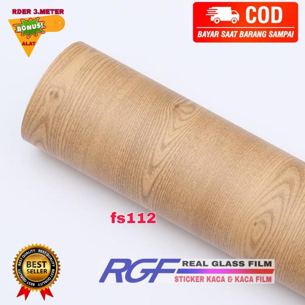 WALLPAPER STIKER KUNING SERAT KAYU/WALLPAPER STIKER TRIPLEK FURNITURE/WALLPAPER STIKER KUNING DAPUR/