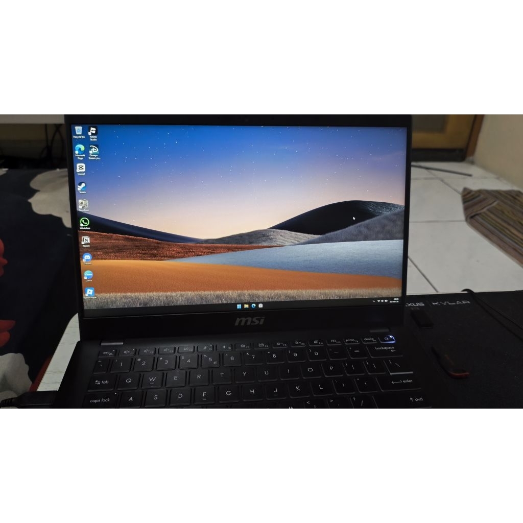 (EX PRIBADI) MSI Modern 14 C13M intel i3