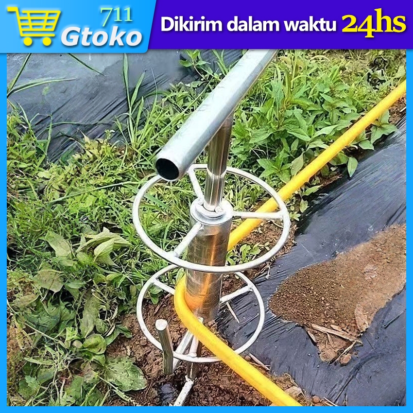 Alat Pemandu Selang Air Pertanian Anti Karat Roll Selang Alat Penarik Pamandu Selang Air Pertanian U