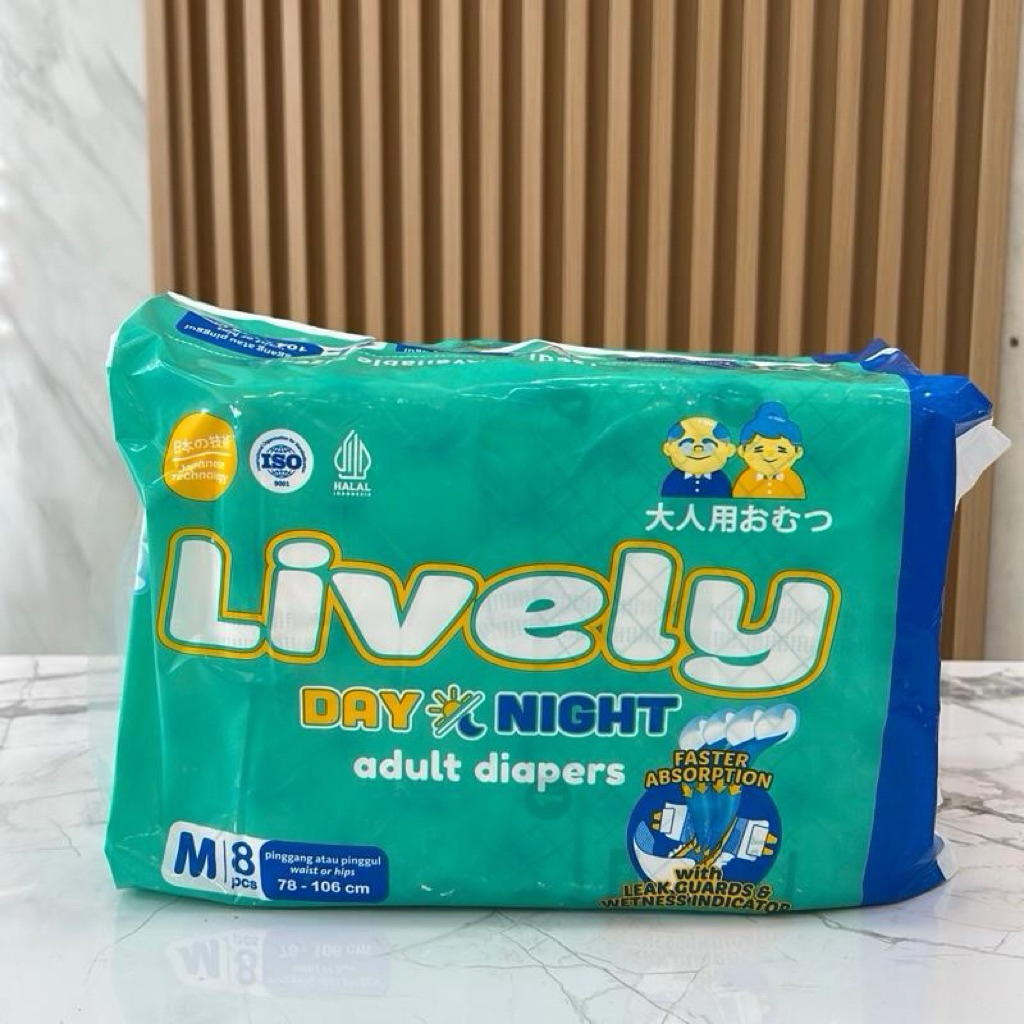 Lively Pampers Dewasa Adult Diapers
