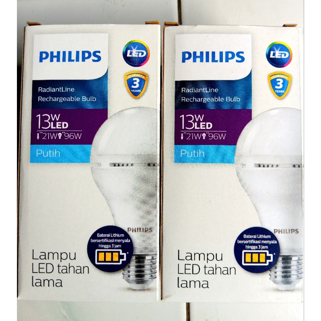Lampu emergency Philips 13Watt