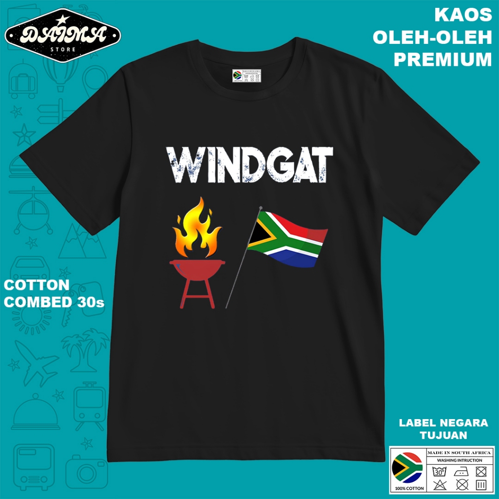 KAOS OLEH OLEH AFRIKA 45 PAKAI TAG LABEL AFRIKA ASLI BAJU SOUVENIR PREMIUM GIFT