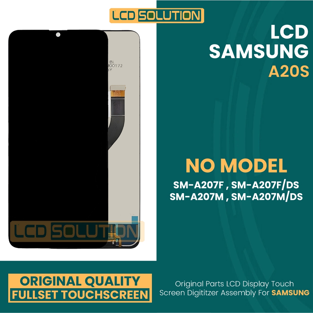 Grosir LCD Samsung A20S - Fullset Touchscreen (ANTI PECAH)