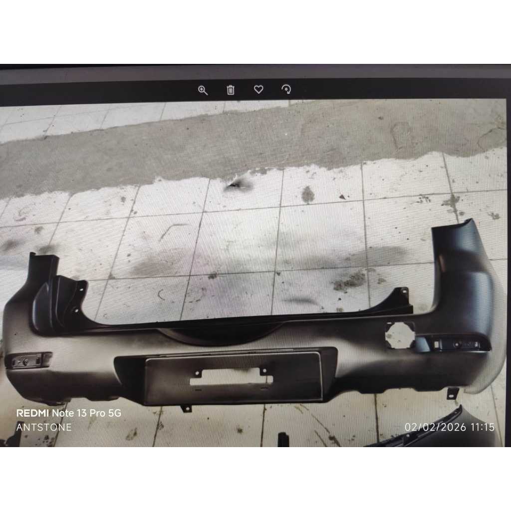 BUMPER BELAKANG DAIHATSU TERIOS 2014, D52159BZ710001