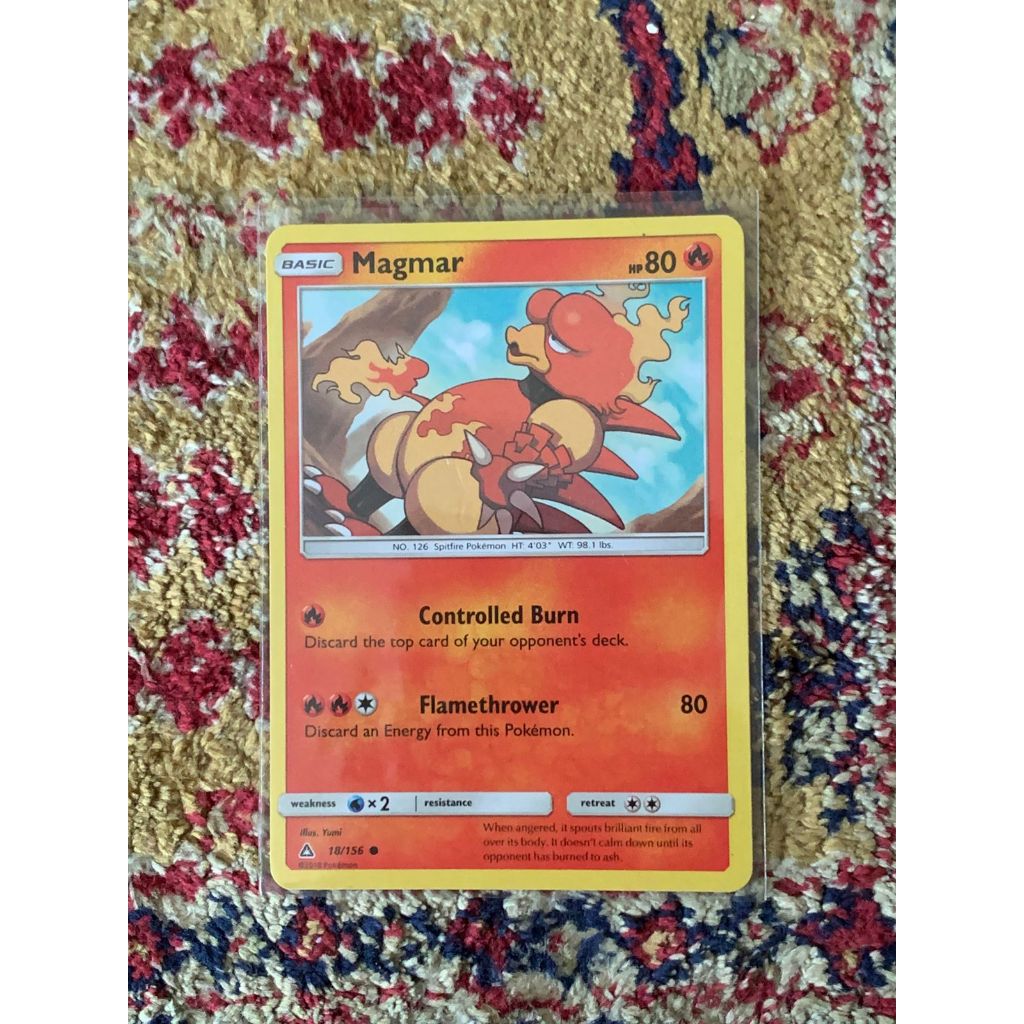 Magmar Pokemon English 18/156