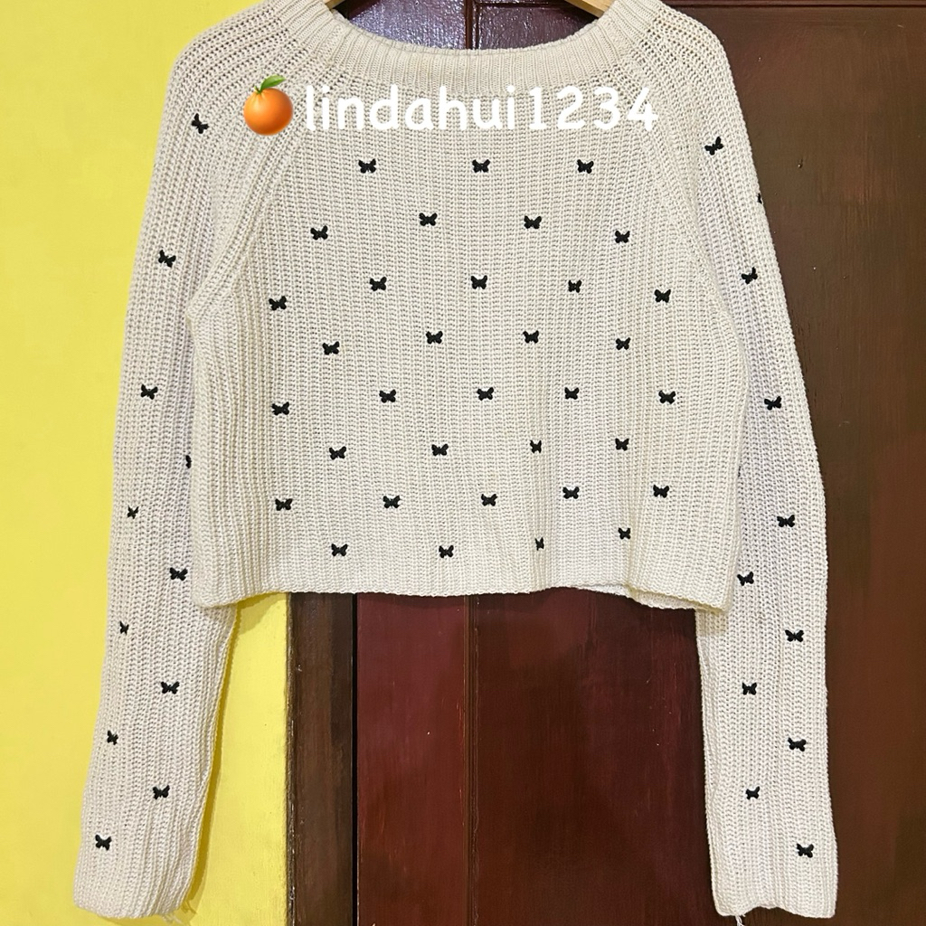 zara knitwear rajut sweater