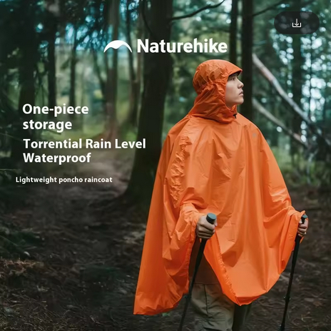 JAS HUJAN PONCO 20D LIGHTWEIGHT RAINCOAT NATUREHIKE CNK2550FS010